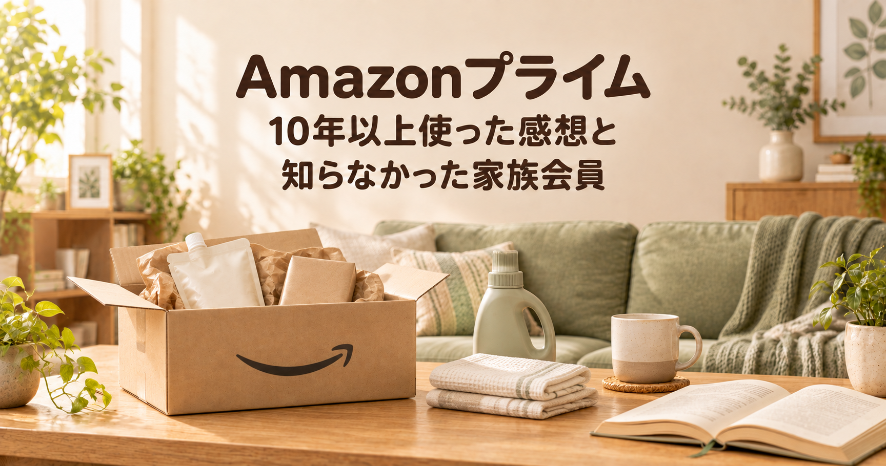 Amazonプライム｜10年以上使った感想と知らなかった家族会員｜Jam子のゆる快適な暮らしラボ